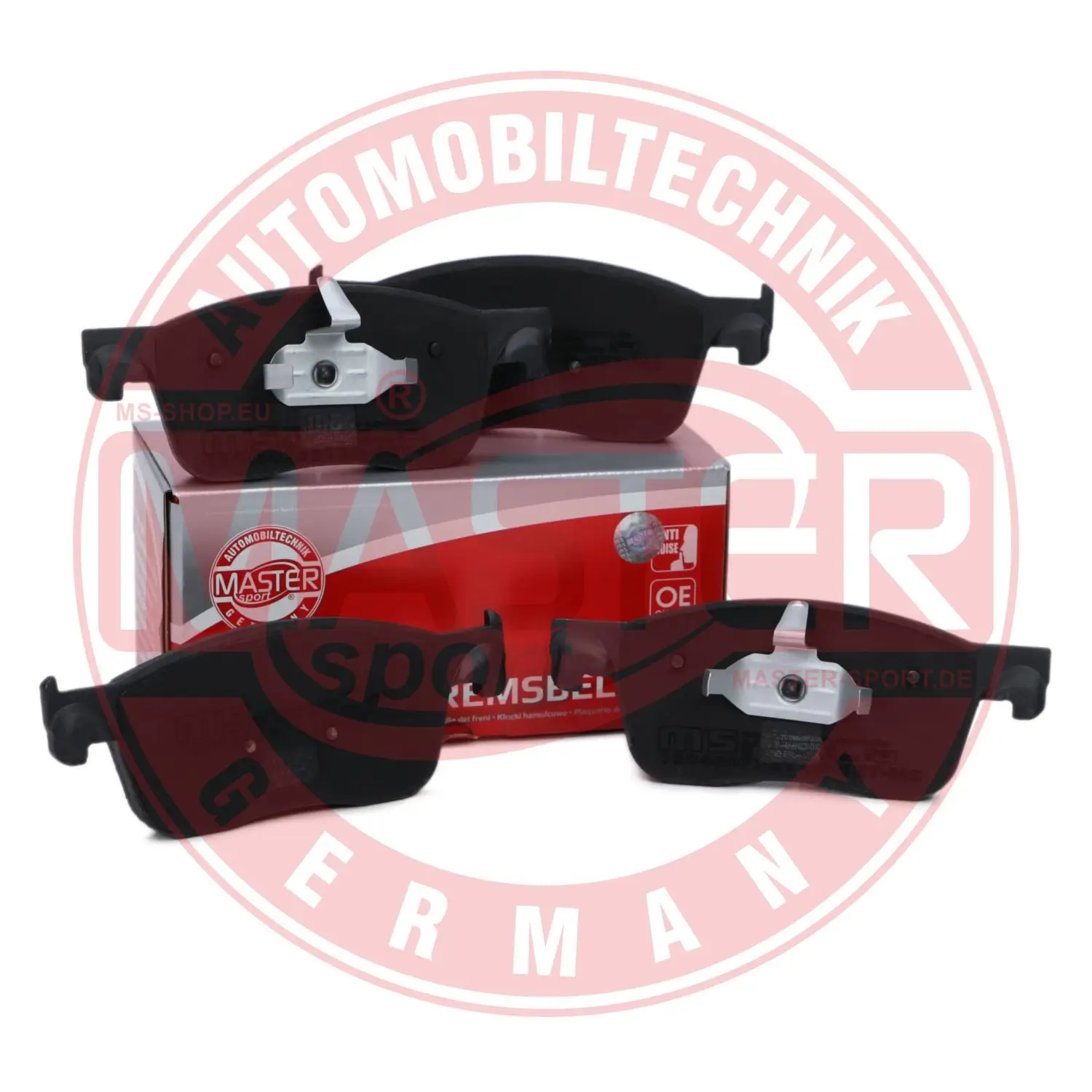 Bremsbelagsatz, Scheibenbremse Vorderachse MASTER-SPORT GERMANY 13046073312N-SET-MS
