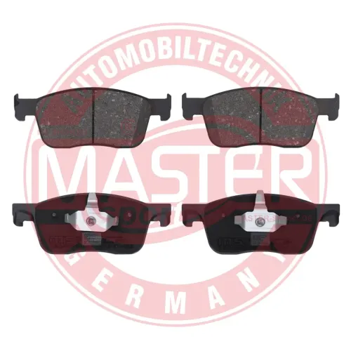 Bremsbelagsatz, Scheibenbremse Vorderachse MASTER-SPORT GERMANY 13046073312N-SET-MS Bild Bremsbelagsatz, Scheibenbremse Vorderachse MASTER-SPORT GERMANY 13046073312N-SET-MS