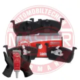 Bremsbelagsatz, Scheibenbremse Vorderachse MASTER-SPORT GERMANY 13046073352N-SET-MS