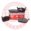 Bremsbelagsatz, Scheibenbremse Vorderachse MASTER-SPORT GERMANY 13046073352N-SET-MS Bild Bremsbelagsatz, Scheibenbremse Vorderachse MASTER-SPORT GERMANY 13046073352N-SET-MS