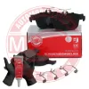 Bremsbelagsatz, Scheibenbremse Hinterachse MASTER-SPORT GERMANY 13046073542N-SET-MS