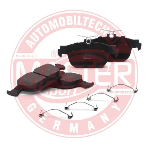 Bremsbelagsatz, Scheibenbremse Hinterachse MASTER-SPORT GERMANY 13046073542N-SET-MS Bild Bremsbelagsatz, Scheibenbremse Hinterachse MASTER-SPORT GERMANY 13046073542N-SET-MS