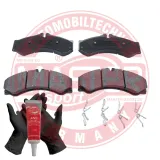 Bremsbelagsatz, Scheibenbremse Vorderachse MASTER-SPORT GERMANY 13046079092N-SET-MS