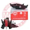 Bremsbelagsatz, Scheibenbremse Hinterachse MASTER-SPORT GERMANY 13046080102N-SET-MS Bild Bremsbelagsatz, Scheibenbremse Hinterachse MASTER-SPORT GERMANY 13046080102N-SET-MS