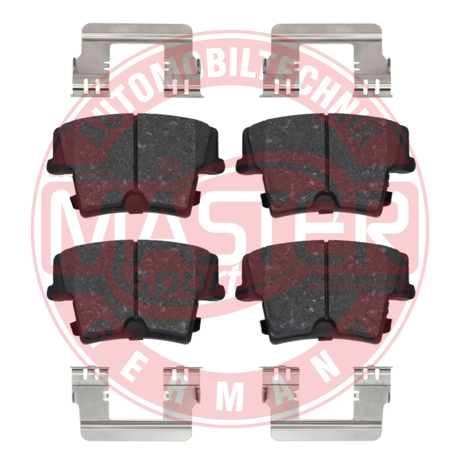 Bremsbelagsatz, Scheibenbremse Hinterachse MASTER-SPORT GERMANY 13046080192N-SET-MS