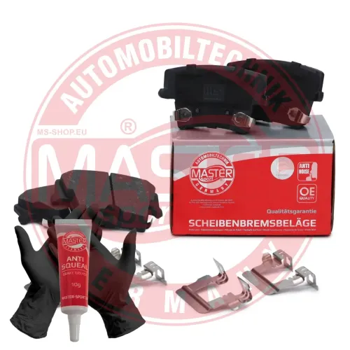 Bremsbelagsatz, Scheibenbremse Hinterachse MASTER-SPORT GERMANY 13046080192N-SET-MS Bild Bremsbelagsatz, Scheibenbremse Hinterachse MASTER-SPORT GERMANY 13046080192N-SET-MS