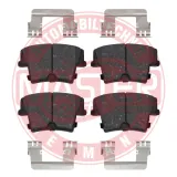 Bremsbelagsatz, Scheibenbremse Hinterachse MASTER-SPORT GERMANY 13046080192N-SET-MS