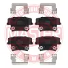 Bremsbelagsatz, Scheibenbremse Hinterachse MASTER-SPORT GERMANY 13046080192N-SET-MS Bild Bremsbelagsatz, Scheibenbremse Hinterachse MASTER-SPORT GERMANY 13046080192N-SET-MS