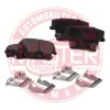 Bremsbelagsatz, Scheibenbremse Hinterachse MASTER-SPORT GERMANY 13046080192N-SET-MS Bild Bremsbelagsatz, Scheibenbremse Hinterachse MASTER-SPORT GERMANY 13046080192N-SET-MS
