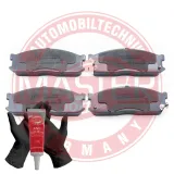 Bremsbelagsatz, Scheibenbremse Vorderachse MASTER-SPORT GERMANY 13046107272N-SET-MS