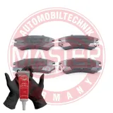Bremsbelagsatz, Scheibenbremse Vorderachse MASTER-SPORT GERMANY 13046107312N-SET-MS