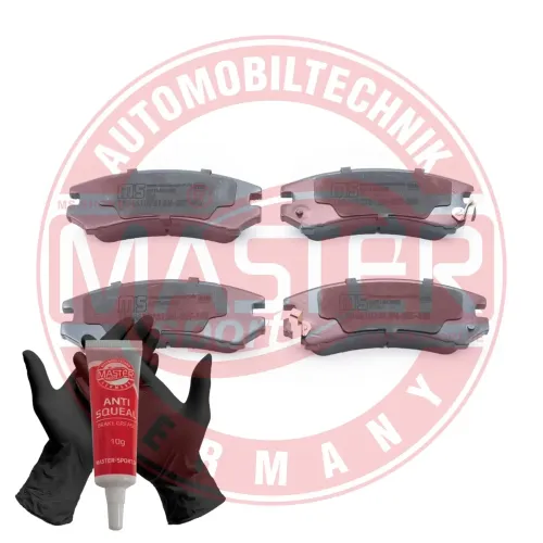 Bremsbelagsatz, Scheibenbremse Vorderachse MASTER-SPORT GERMANY 13046107312N-SET-MS Bild Bremsbelagsatz, Scheibenbremse Vorderachse MASTER-SPORT GERMANY 13046107312N-SET-MS