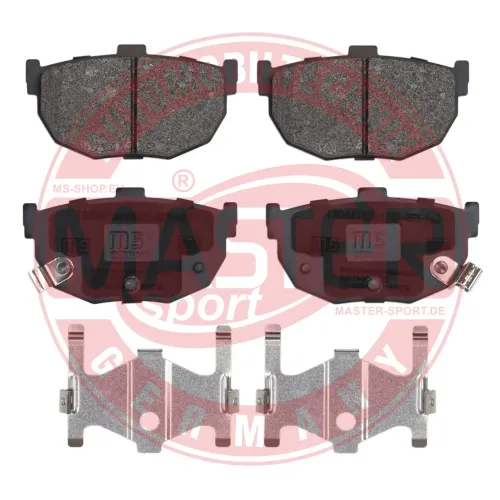 Bremsbelagsatz, Scheibenbremse Hinterachse MASTER-SPORT GERMANY 13046109942N-SET-MS Bild Bremsbelagsatz, Scheibenbremse Hinterachse MASTER-SPORT GERMANY 13046109942N-SET-MS