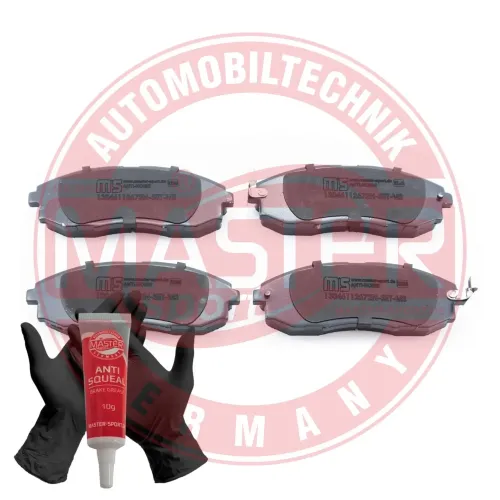 Bremsbelagsatz, Scheibenbremse Vorderachse MASTER-SPORT GERMANY 13046112672N-SET-MS Bild Bremsbelagsatz, Scheibenbremse Vorderachse MASTER-SPORT GERMANY 13046112672N-SET-MS