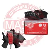 Bremsbelagsatz, Scheibenbremse Vorderachse MASTER-SPORT GERMANY 13046117592N-SET-MS