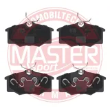 Bremsbelagsatz, Scheibenbremse Vorderachse MASTER-SPORT GERMANY 13046117592N-SET-MS