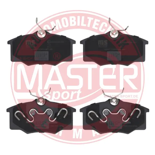 Bremsbelagsatz, Scheibenbremse Vorderachse MASTER-SPORT GERMANY 13046117592N-SET-MS Bild Bremsbelagsatz, Scheibenbremse Vorderachse MASTER-SPORT GERMANY 13046117592N-SET-MS