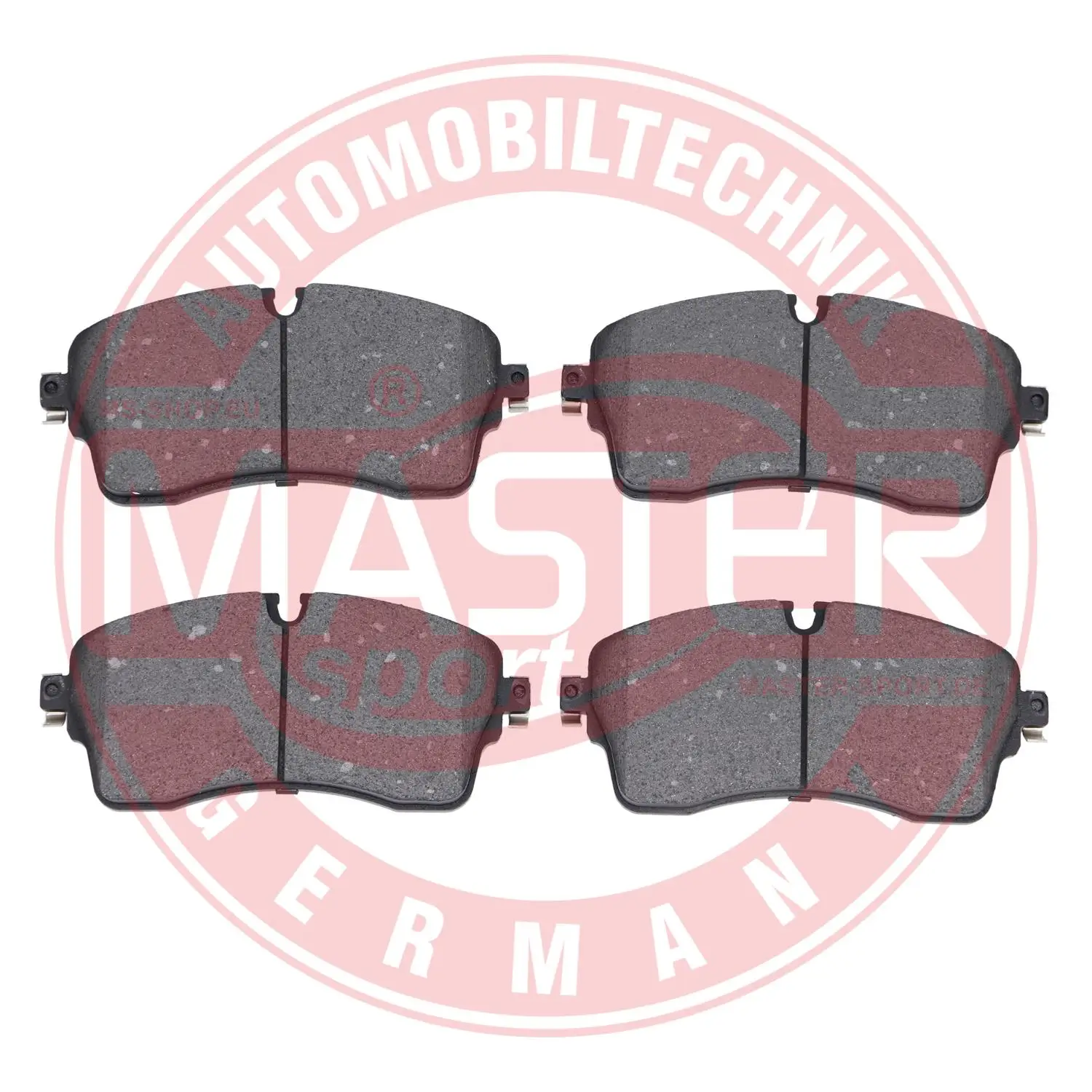 Bremsbelagsatz, Scheibenbremse Vorderachse MASTER-SPORT GERMANY 13046118152N-SET-MS