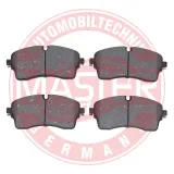 Bremsbelagsatz, Scheibenbremse Vorderachse MASTER-SPORT GERMANY 13046118152N-SET-MS