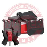 Bremsbelagsatz, Scheibenbremse Vorderachse MASTER-SPORT GERMANY 13046118262N-SET-MS