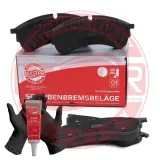 Bremsbelagsatz, Scheibenbremse Vorderachse MASTER-SPORT GERMANY 13046118472N-SET-MS