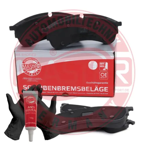 Bremsbelagsatz, Scheibenbremse Vorderachse MASTER-SPORT GERMANY 13046118472N-SET-MS Bild Bremsbelagsatz, Scheibenbremse Vorderachse MASTER-SPORT GERMANY 13046118472N-SET-MS