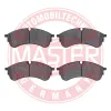 Bremsbelagsatz, Scheibenbremse Vorderachse MASTER-SPORT GERMANY 13046118472N-SET-MS Bild Bremsbelagsatz, Scheibenbremse Vorderachse MASTER-SPORT GERMANY 13046118472N-SET-MS