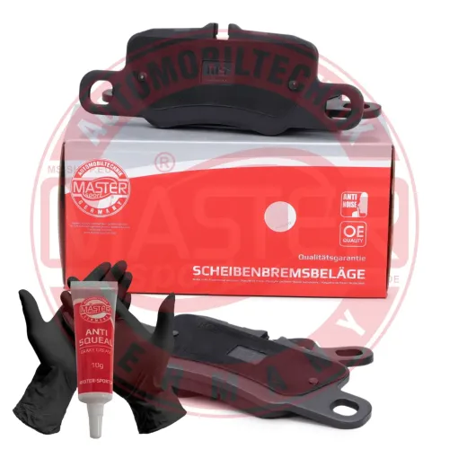 Bremsbelagsatz, Scheibenbremse Hinterachse MASTER-SPORT GERMANY 13046118492N-SET-MS Bild Bremsbelagsatz, Scheibenbremse Hinterachse MASTER-SPORT GERMANY 13046118492N-SET-MS