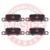 Bremsbelagsatz, Scheibenbremse Hinterachse MASTER-SPORT GERMANY 13046118492N-SET-MS Bild Bremsbelagsatz, Scheibenbremse Hinterachse MASTER-SPORT GERMANY 13046118492N-SET-MS