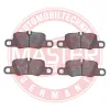 Bremsbelagsatz, Scheibenbremse Hinterachse MASTER-SPORT GERMANY 13046118492N-SET-MS Bild Bremsbelagsatz, Scheibenbremse Hinterachse MASTER-SPORT GERMANY 13046118492N-SET-MS