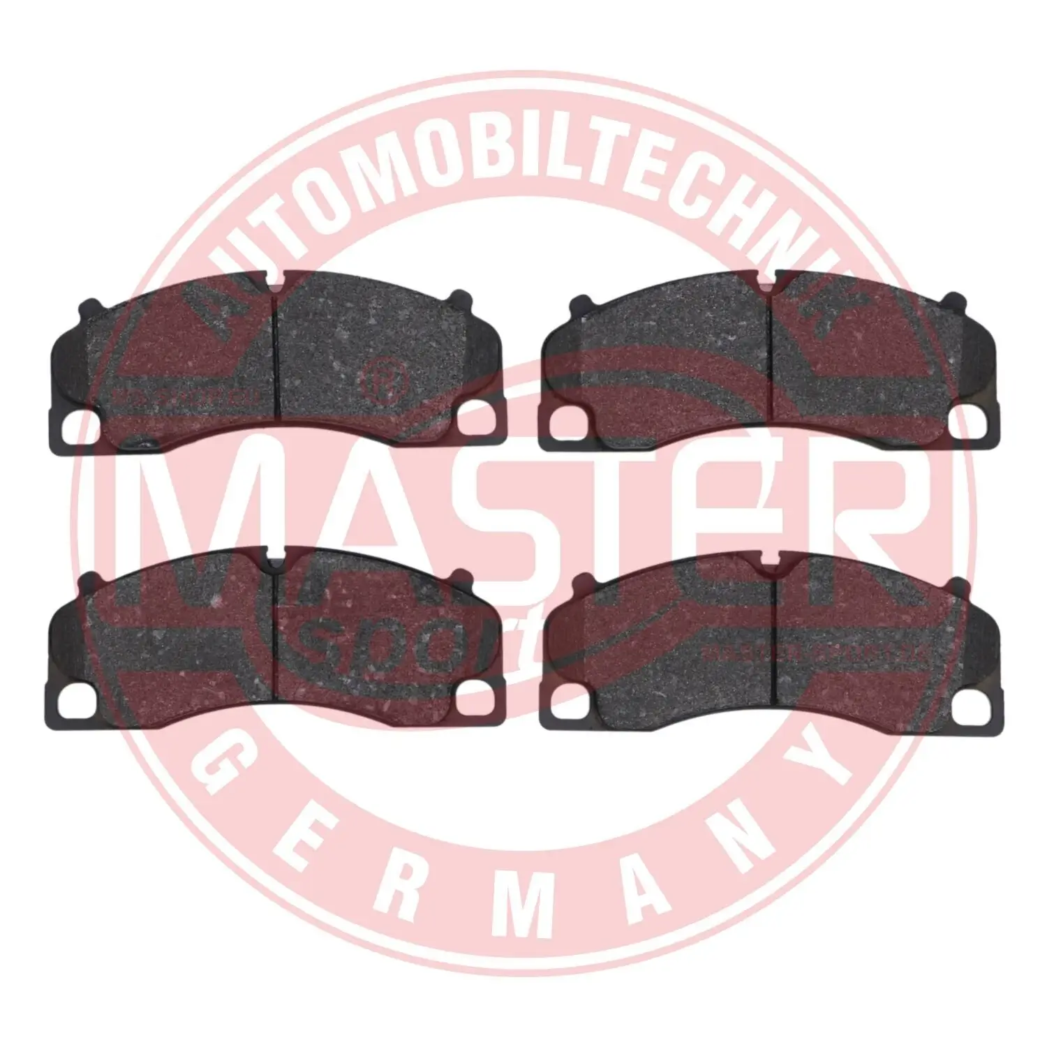 Bremsbelagsatz, Scheibenbremse Vorderachse MASTER-SPORT GERMANY 13046119522N-SET-MS