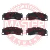 Bremsbelagsatz, Scheibenbremse Vorderachse MASTER-SPORT GERMANY 13046119522N-SET-MS Bild Bremsbelagsatz, Scheibenbremse Vorderachse MASTER-SPORT GERMANY 13046119522N-SET-MS