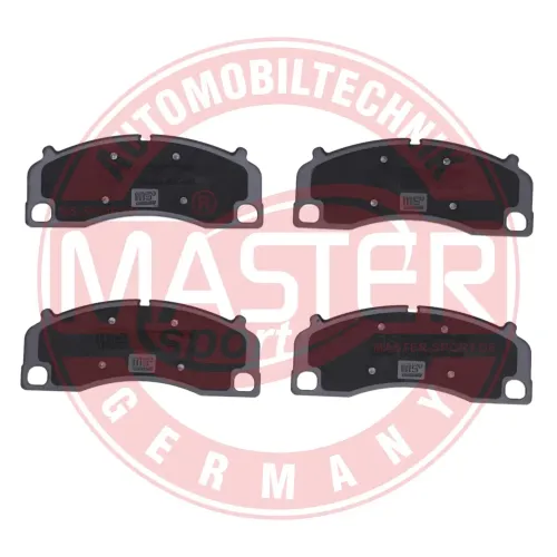 Bremsbelagsatz, Scheibenbremse Vorderachse MASTER-SPORT GERMANY 13046119522N-SET-MS Bild Bremsbelagsatz, Scheibenbremse Vorderachse MASTER-SPORT GERMANY 13046119522N-SET-MS