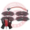 Bremsbelagsatz, Scheibenbremse Vorderachse MASTER-SPORT GERMANY 13046119672N-SET-MS Bild Bremsbelagsatz, Scheibenbremse Vorderachse MASTER-SPORT GERMANY 13046119672N-SET-MS