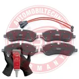 Bremsbelagsatz, Scheibenbremse Vorderachse MASTER-SPORT GERMANY 13046119672N-SET-MS