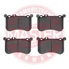 Bremsbelagsatz, Scheibenbremse Vorderachse MASTER-SPORT GERMANY 13046119722N-SET-MS Bild Bremsbelagsatz, Scheibenbremse Vorderachse MASTER-SPORT GERMANY 13046119722N-SET-MS