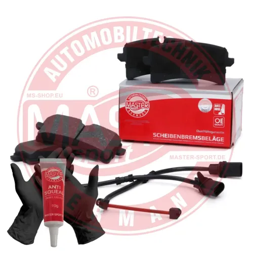 Bremsbelagsatz, Scheibenbremse Hinterachse MASTER-SPORT GERMANY 13046119892N-SET-MS Bild Bremsbelagsatz, Scheibenbremse Hinterachse MASTER-SPORT GERMANY 13046119892N-SET-MS
