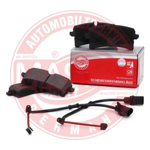 Bremsbelagsatz, Scheibenbremse Hinterachse MASTER-SPORT GERMANY 13046119892N-SET-MS Bild Bremsbelagsatz, Scheibenbremse Hinterachse MASTER-SPORT GERMANY 13046119892N-SET-MS