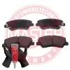 Bremsbelagsatz, Scheibenbremse Vorderachse MASTER-SPORT GERMANY 13046120352N-SET-MS