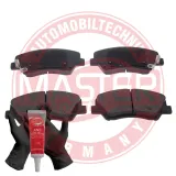 Bremsbelagsatz, Scheibenbremse Vorderachse MASTER-SPORT GERMANY 13046120352N-SET-MS