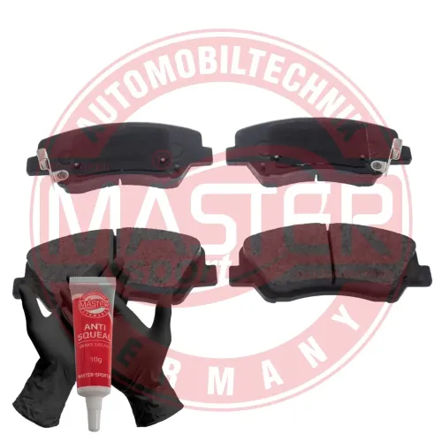 Bremsbelagsatz, Scheibenbremse Vorderachse MASTER-SPORT GERMANY 13046120352N-SET-MS Bild Bremsbelagsatz, Scheibenbremse Vorderachse MASTER-SPORT GERMANY 13046120352N-SET-MS