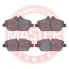 Bremsbelagsatz, Scheibenbremse Vorderachse MASTER-SPORT GERMANY 13046120382N-SET-MS Bild Bremsbelagsatz, Scheibenbremse Vorderachse MASTER-SPORT GERMANY 13046120382N-SET-MS