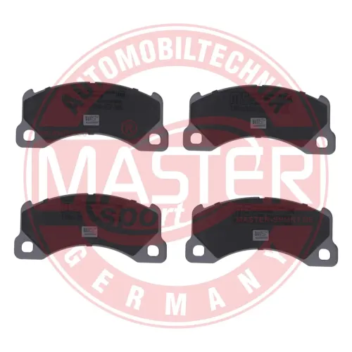 Bremsbelagsatz, Scheibenbremse Vorderachse MASTER-SPORT GERMANY 13046120522N-SET-MS Bild Bremsbelagsatz, Scheibenbremse Vorderachse MASTER-SPORT GERMANY 13046120522N-SET-MS