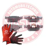 Bremsbelagsatz, Scheibenbremse Vorderachse MASTER-SPORT GERMANY 13046120912N-SET-MSP
