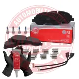 Bremsbelagsatz, Scheibenbremse Vorderachse MASTER-SPORT GERMANY 13046121172N-SET-MS