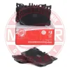 Bremsbelagsatz, Scheibenbremse Vorderachse MASTER-SPORT GERMANY 13046121502N-SET-MS Bild Bremsbelagsatz, Scheibenbremse Vorderachse MASTER-SPORT GERMANY 13046121502N-SET-MS