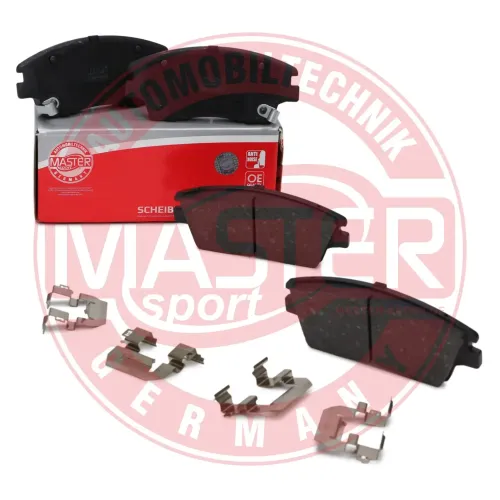 Bremsbelagsatz, Scheibenbremse Vorderachse MASTER-SPORT GERMANY 13046121972N-SET-MS Bild Bremsbelagsatz, Scheibenbremse Vorderachse MASTER-SPORT GERMANY 13046121972N-SET-MS