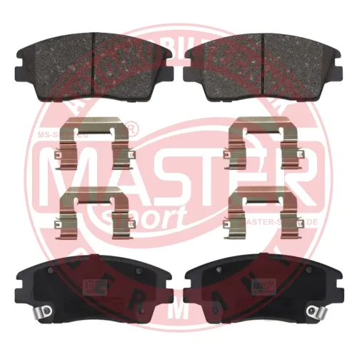 Bremsbelagsatz, Scheibenbremse Vorderachse MASTER-SPORT GERMANY 13046121972N-SET-MS Bild Bremsbelagsatz, Scheibenbremse Vorderachse MASTER-SPORT GERMANY 13046121972N-SET-MS