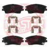Bremsbelagsatz, Scheibenbremse Vorderachse MASTER-SPORT GERMANY 13046121972N-SET-MS Bild Bremsbelagsatz, Scheibenbremse Vorderachse MASTER-SPORT GERMANY 13046121972N-SET-MS