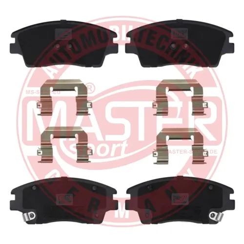 Bremsbelagsatz, Scheibenbremse Vorderachse MASTER-SPORT GERMANY 13046121972N-SET-MS Bild Bremsbelagsatz, Scheibenbremse Vorderachse MASTER-SPORT GERMANY 13046121972N-SET-MS